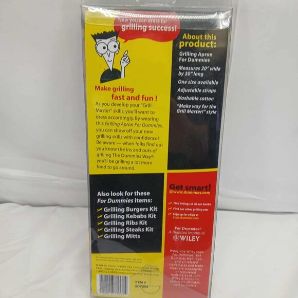 Grilling Apron For Dummies - Picture 3 of 7